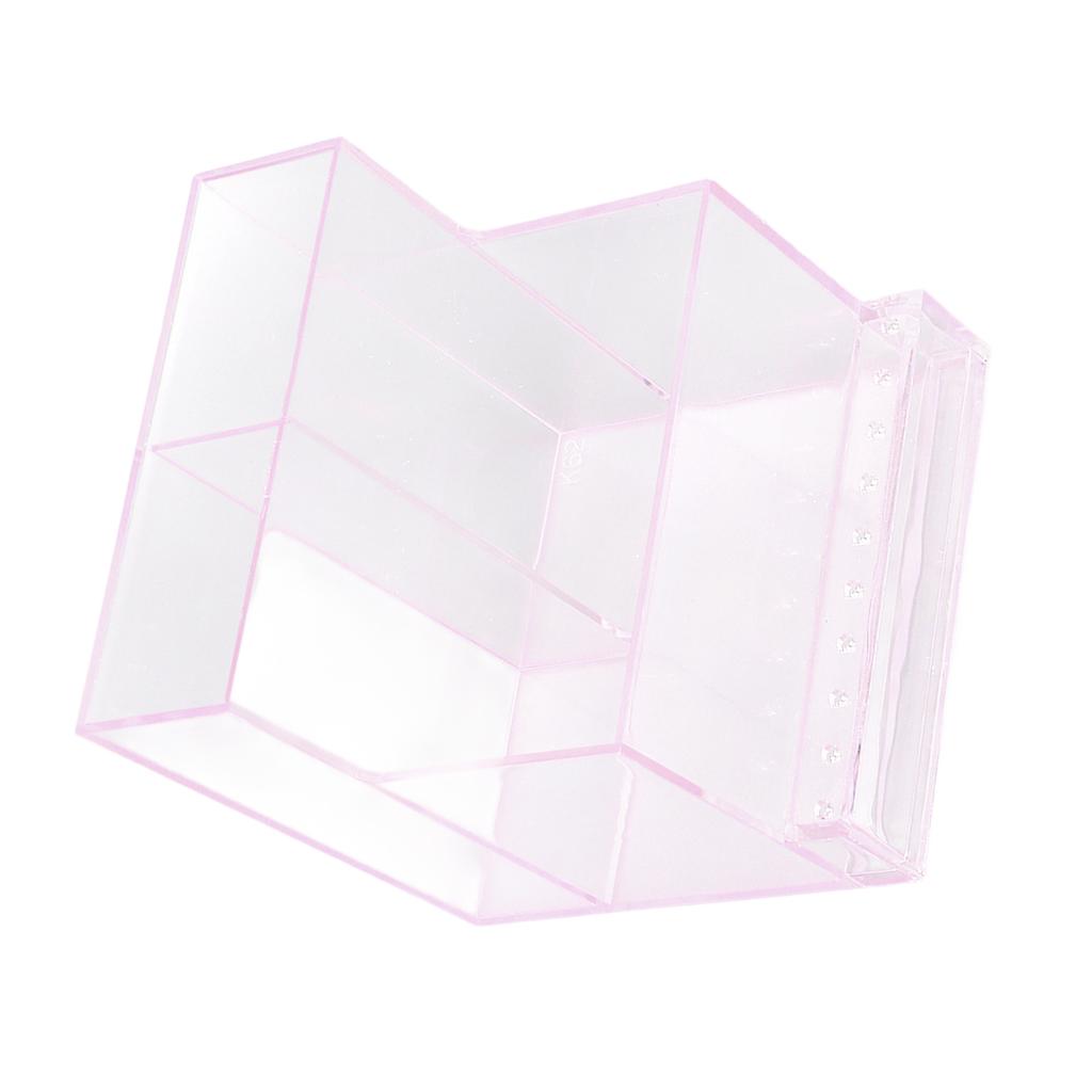 Nail Drill Machine Storage Box Acrylic Manicure Tool Storage Box Nail Art Storage Rack Pink