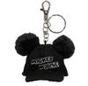 Mickey Mouse Cap Tokyo Disney Resort Fun Black Pom-Pom Keychain, Exclusive, Cap,