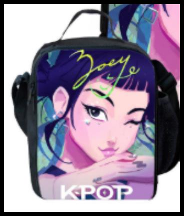 Kpop Demon Hunters Kpop Demon Hunters Student Meal Bag Satchel