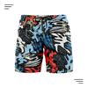 Mens Lightweight Printed Swim Trunks Quick-Dry Beach Shorts Travel Gym Casual Wear