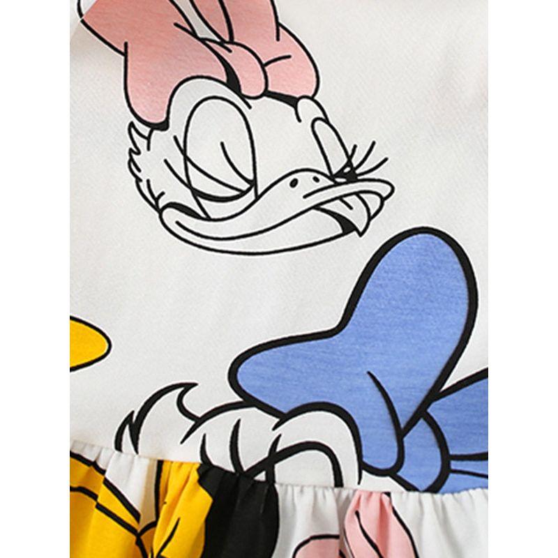 Cross-Border Kids' Skirt Summer Wear New Arrival Fashion Children round Neck Cute Little Girl Fashion Princess Dress Dress