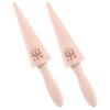 2 Pezzi Stampo per Coni Gelato Creami Coni Waffle Rullo Legno Preparazione Dessert Burro Crema