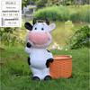 Outdoor Cartoon Cow Garden Planter