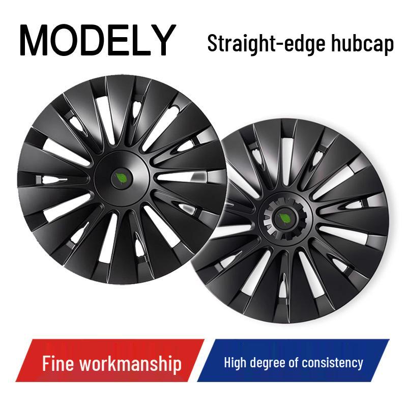 Tesla Model Y 19-Inch Whirlwind Wheel Hub Cover - Right Angle P Version.