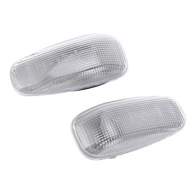 2 Pezzi Alloggiamento Luce di Posizione Laterale A2108200921 Sostituzione Copertura Lampada Indicatori di Direzione per Benz C E V CLK SLK TN