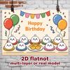 Party Backdrop Happy Birthday Birthday Photo Booth Background Front Door Decor