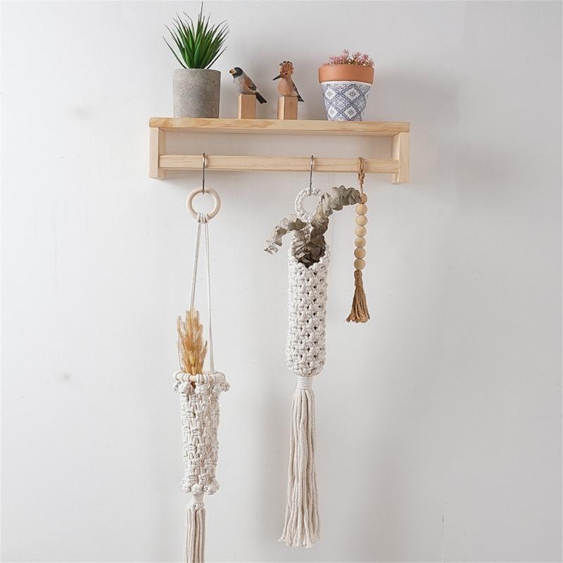 Plant Hanger Hanging Air Pineapples Plant Holder Wall Plant Flower Handmade Basket Display Stand Home Decorations