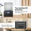 Portable Cd Player With Speakers And Bluetooth Small Rechargeable CD With USB Mp3 And FM Radio