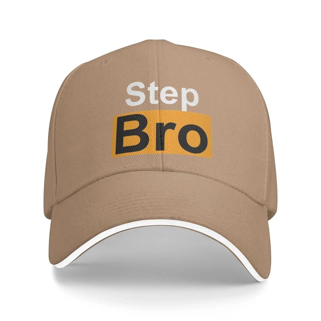 Summer Casual Baseball Cap Step Bro Hilarious Novelty Joke Kpop Rock Hip Hop Hats For Unisex Adult SunProof Vintage Snapback Cap