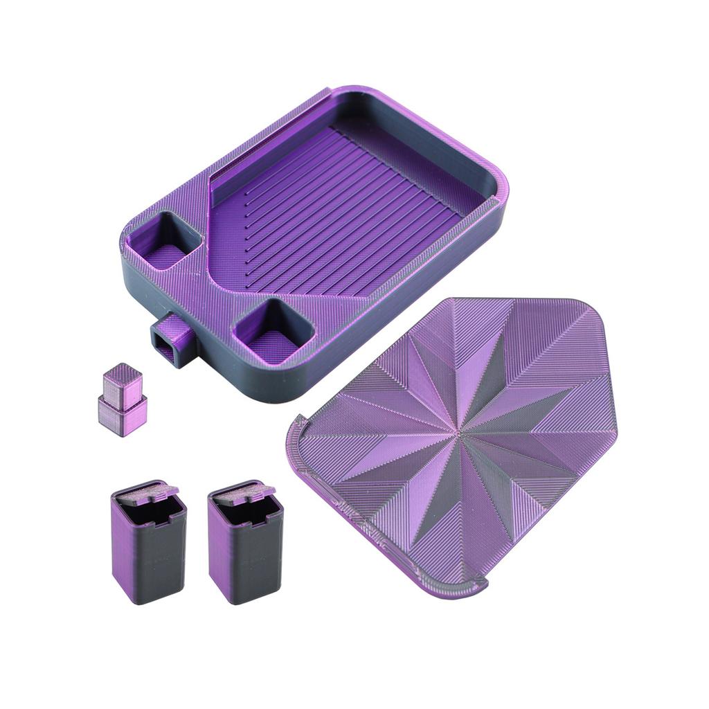Efficient Beads Painting Accessory Tray Includes Cover And Small Bin For Spill Proof Crafting Easy To Cleaning