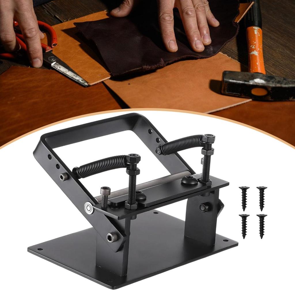 Manual Peeling Machine, Stainless Steel Splitter Paring Device, Easy for Crafts And Leatherworking