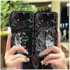 Silicone Phone Protector Phone Case For ZTE Blade A34 TPU Cute Graffiti Shockproof Anti-knock Durable Fashion Design