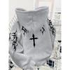 American Men's Fashionable Casual Sports Hooded Sweatshirt, Street Fashion Multifunctional Top Hooded Sweatshirt