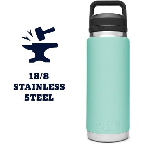 YETI Rambler 26oz Vacuum Insulated Stainless Steel Bottle with Chug Cap