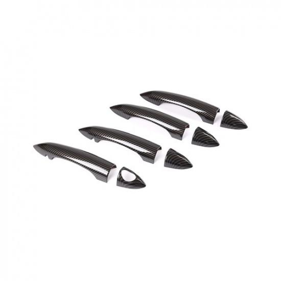 ABS Exterior Door Handle Cover Trim without hole For Alfa Romeo Giulia 17-20