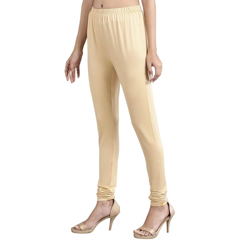Aurelia Bedruckte dehnbare Churidar für Damen | Knöchellange Churidar für Damen | Leggings für Damen
