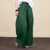 Fashion and Elegant Women Wide Leg Pants Loose Cotton Linen Trousers Casual Spring Summer Long Pants