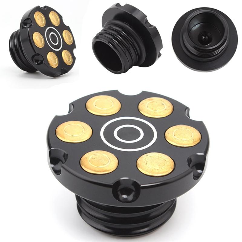 För Sportster 883 XL1200 X48, Högkvalitativ Motorcykel Bränsletanklock Och Oljelock-A87Q