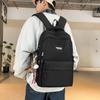 Schoolbag Korean version ins trendy cool dark wind large capacity leisure travel backpack high quality teen student backpack