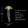 Mini Luminous Silicone Jellyfish for Aquarium Decoration