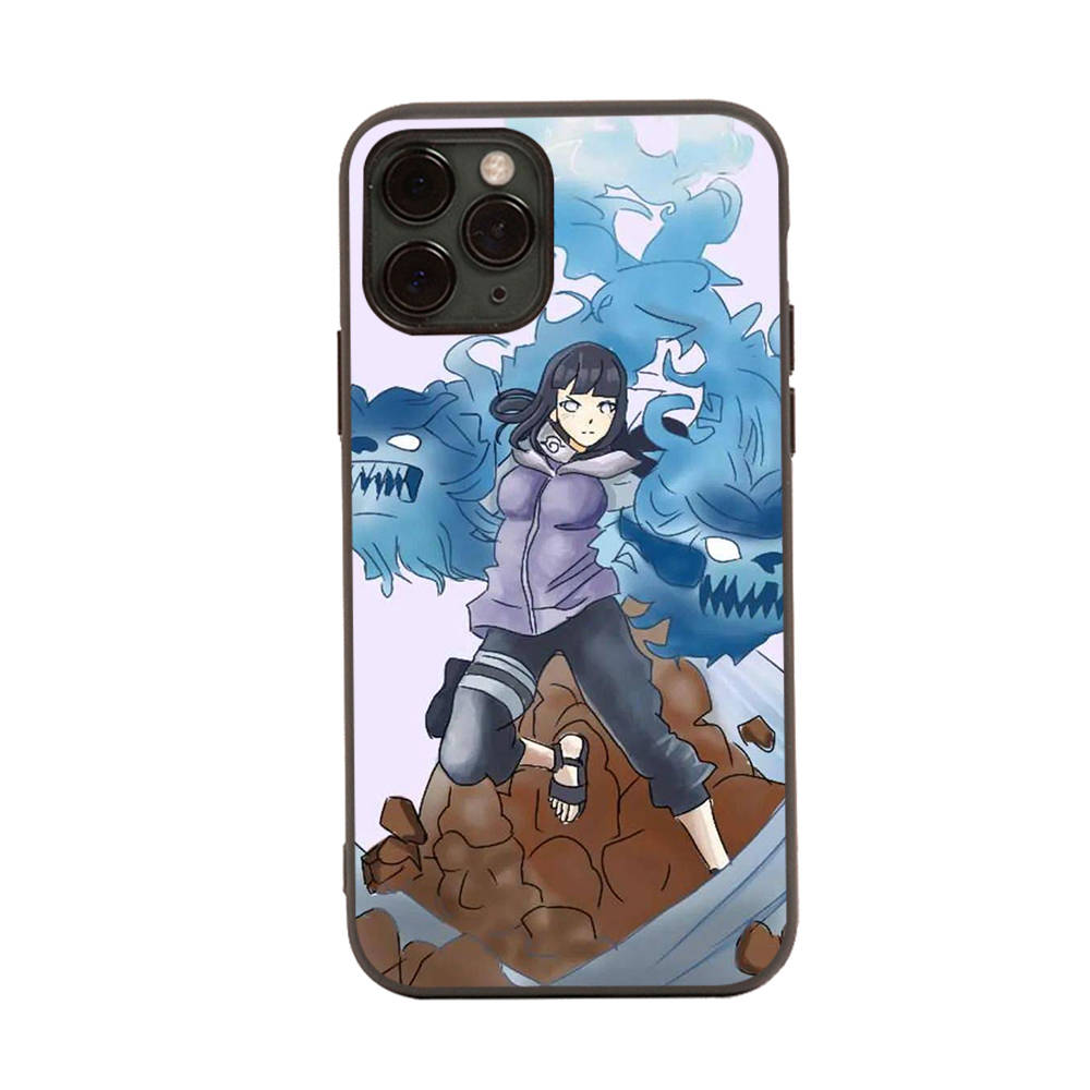 WD21 Naruto Hinata SakuraBlack Sofe Case for Xiaomi Poco X6 X4 M5 M6 F5 F6 C65 C55 C50 C51 C40 Pro Redmi 14C A3X 13C 12C 11T 10A 9C Note 7 6 8A Plus