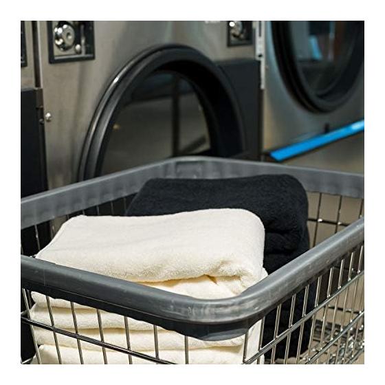 Towel Institute [Daily Simple] #001 Mini Bath Towel, Soft Gray, Set of 3, Standard Type, Medium Thick, Less Fluffing, Fast Water Absorption, Durable,