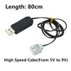 USB Cable for LEGO 9686 8883 Train Motor Power Supply DIY Extension Wire Cord Toys Technical Parts 15039 15012