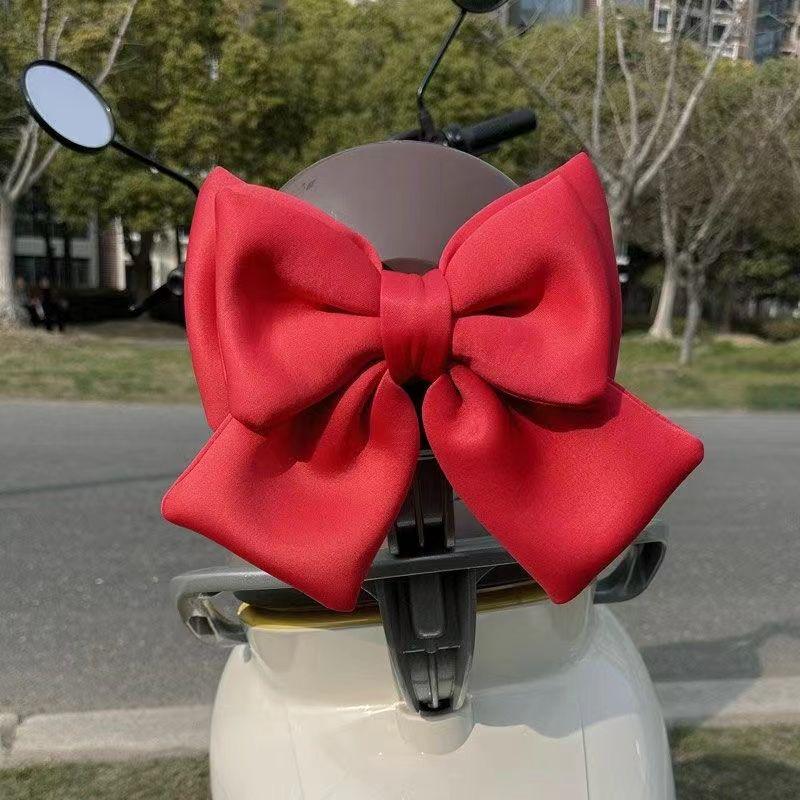 Aima Electric Bike Bow Decoration Rear Seat Ornament Sticker