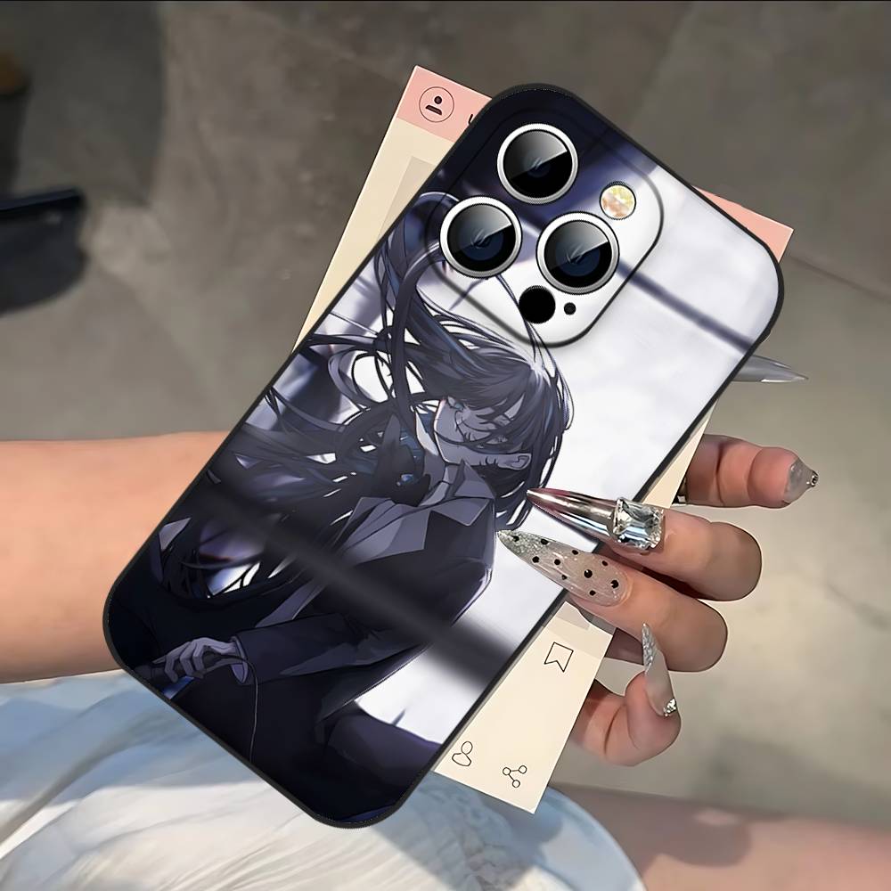 Ado Japanese Singer Black Phone Case That Fits For IPhone 17,16,15,11,13,14 Pro Max,Plus,X,Xr,Xs Max,13Mini
