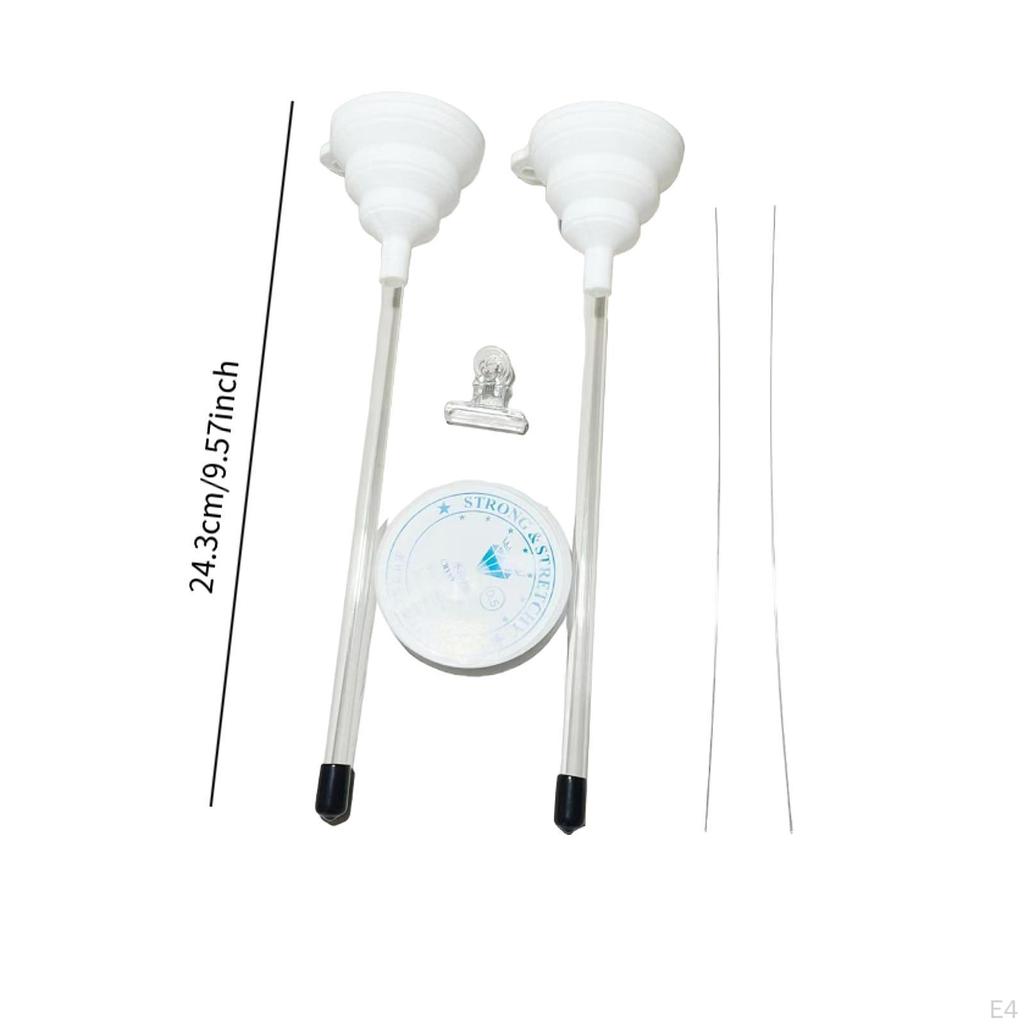 Beading Funnels and Pins Tool DIY String Bead for Jewelry Necklaces