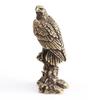 1 Pcs New Eagle Statue Miniature Sculpture Handmade Crafts Ornament Vintage Copper Bird Figurine For Interior Home Desk Decor