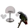 Bird Parrot Basketball Hoop Props Toy Parakeet Balls Puzzle Game Chew Play Toys Pet Accessories