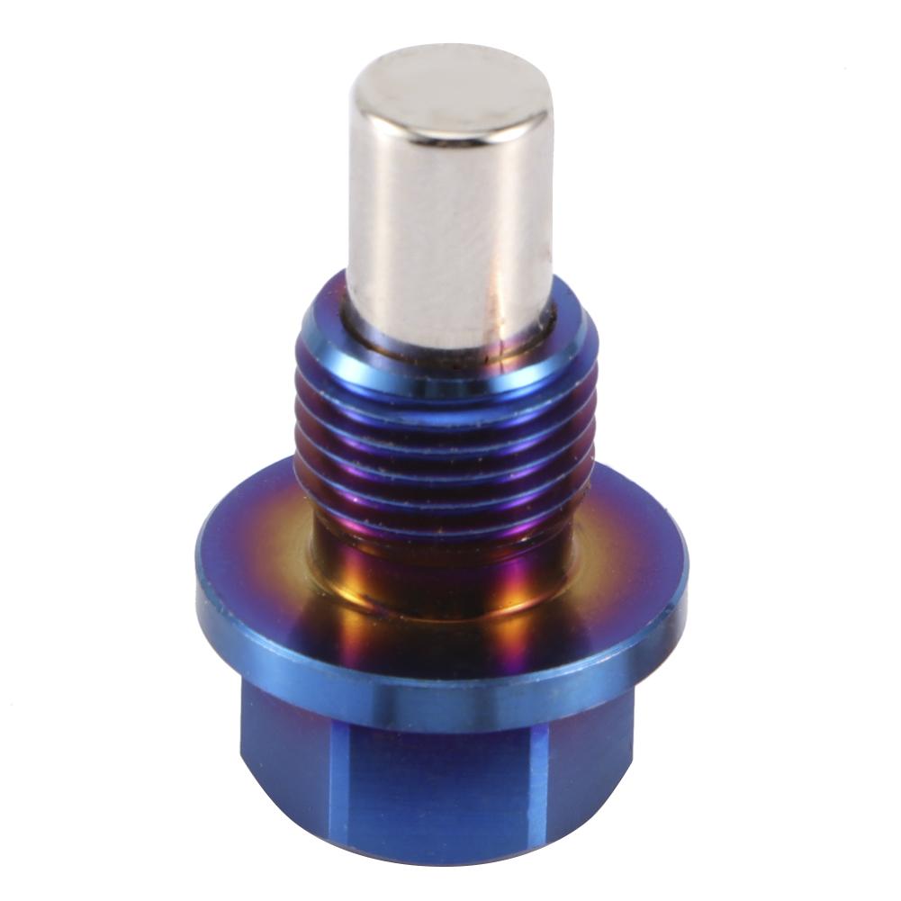 Aluminum Alloy Magnetic Oil Pan Sump Return Drain Plug Bung Fitting Adapter