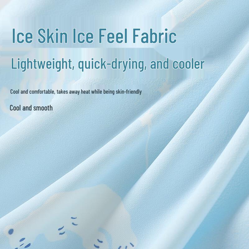 LangSha Kids' UV Protection Ice Silk Cooling Jacket