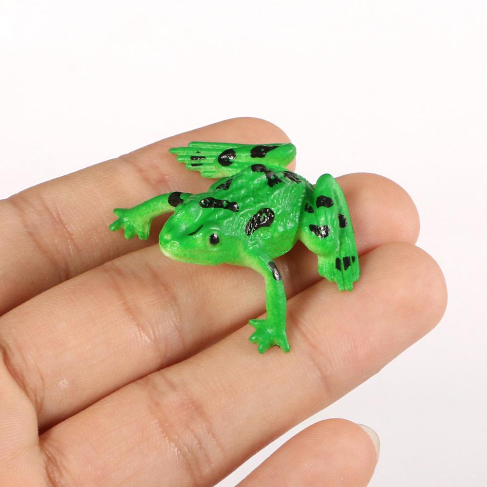 Toys Character Animals Toys Assorted  Frog Realistic Frog Action Figures Colorful Frogs Model Toys