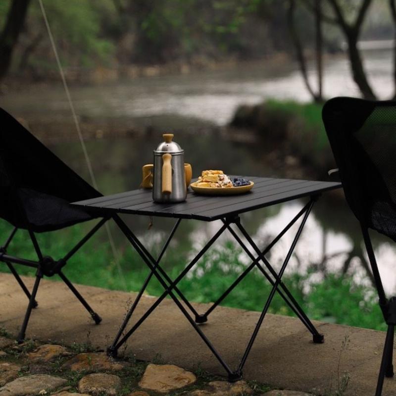 Ultralight Portable Folding Camping Table Foldable Outdoor Dinner Desk High Strength Carbon Steel For Garden Party Picnic Bbq
