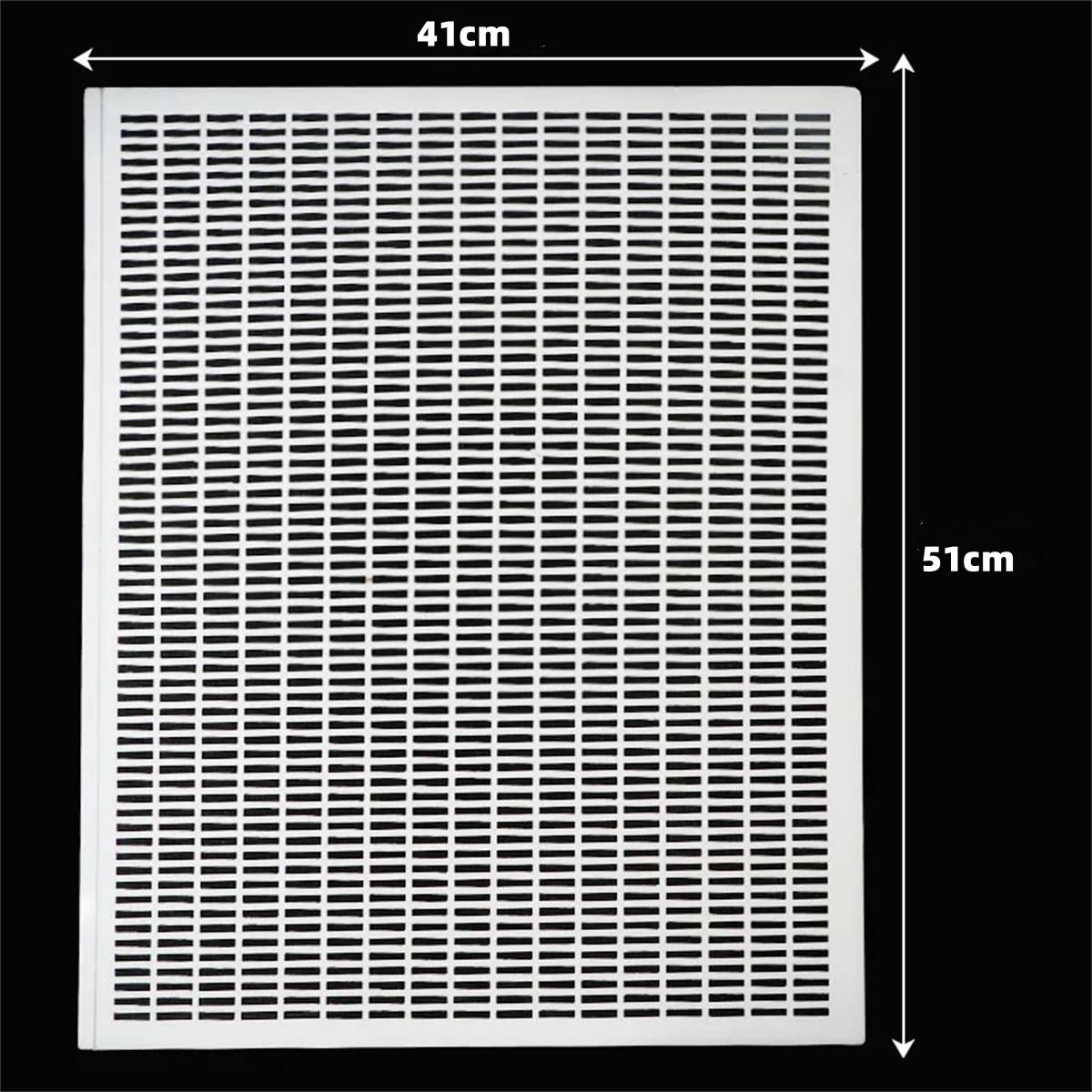 

1/3Pcs Queen Bee Partitions with 10 Frames That Can Be Trimmed to Separate Queen Bees White/Yellow Beekeeping Beehive Partitions 1Pc