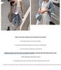 Women's Blue & White Plaid Cotton-Linen Shirt Jacket – Spring/Summer 2025, Sun Protection, Casual Style.