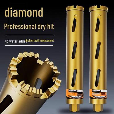 Broca Seca Rápida para Hormigón de Grado Industrial de 63 mm con Cabezal Giratorio de Agua para Apertura de Agujeros de Aire Acondicionado