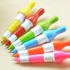 5 Pcs Ballpoint Pen Creative Stationery Simulation Fun Bowling Pen Student Gifts Kawaii School Supplies