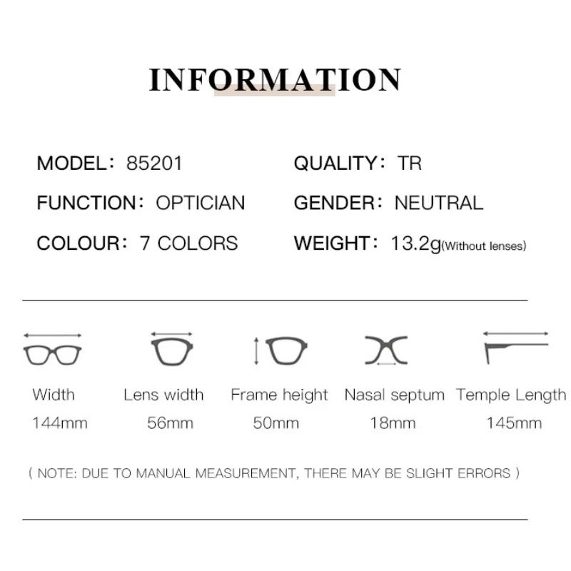 5PCS Transparent Plastic Computer Glasses Anti UV Protection Anti Blue Light Gaming Spectacles Unisex