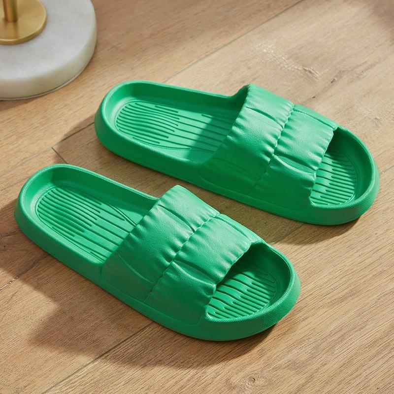 Summer stepping on shit slippers women's new eva indoor home couple non-slip bathroom massage cool slippers men