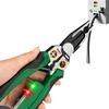 1 Pcs 8-in-1 Electric Wire Stripper With Voltage Tester For & Ergonomic Tool Multi Functional Wire Stripping Pliers