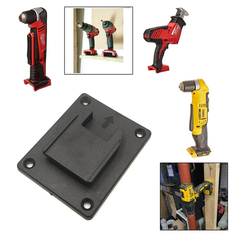 5 Pieces/set Electric Tool Screwdriver Wrench Base Snap for Miwaqi 14.4-18v Lithium Battery Wall Mount