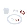 Soft Serve Ice Cream Maker Seal Ring & Tube Kit Food Grade Durable Replacement Component for Home Kitchen