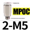 Straight-Through Quick Connector for Air Hose, Pneumatic Miniature 3-4, Air Pump Quick Plug M3/M5/M6/M7/01