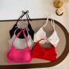 Halterneck Wireless Camisole: Backless Bandeau Vest for Students