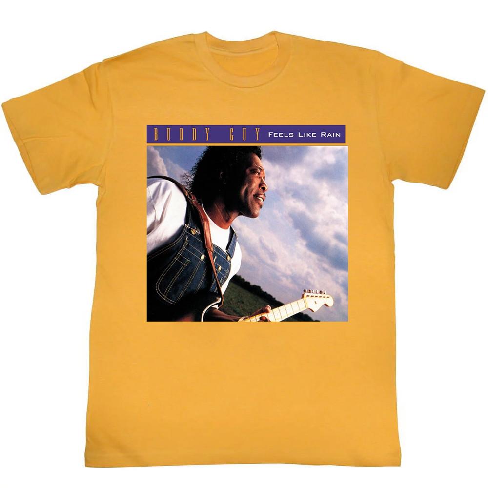 Buddy Guy Feels Like Rain Gold  Full Size S-5XL Unisex T-Shirt S
