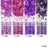 4 Bottle Gold Leaf Flakes Sequins Glitter Epoxy Resin Filling Gold Foil DIY Nail Art Decor Foil Paper Jewelry Making Accessories