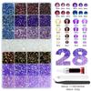 Premium Resin Nail Art Gems Pearls Style Flat Back Rhinestones For Professional Or Home Manicure Flatback Gems